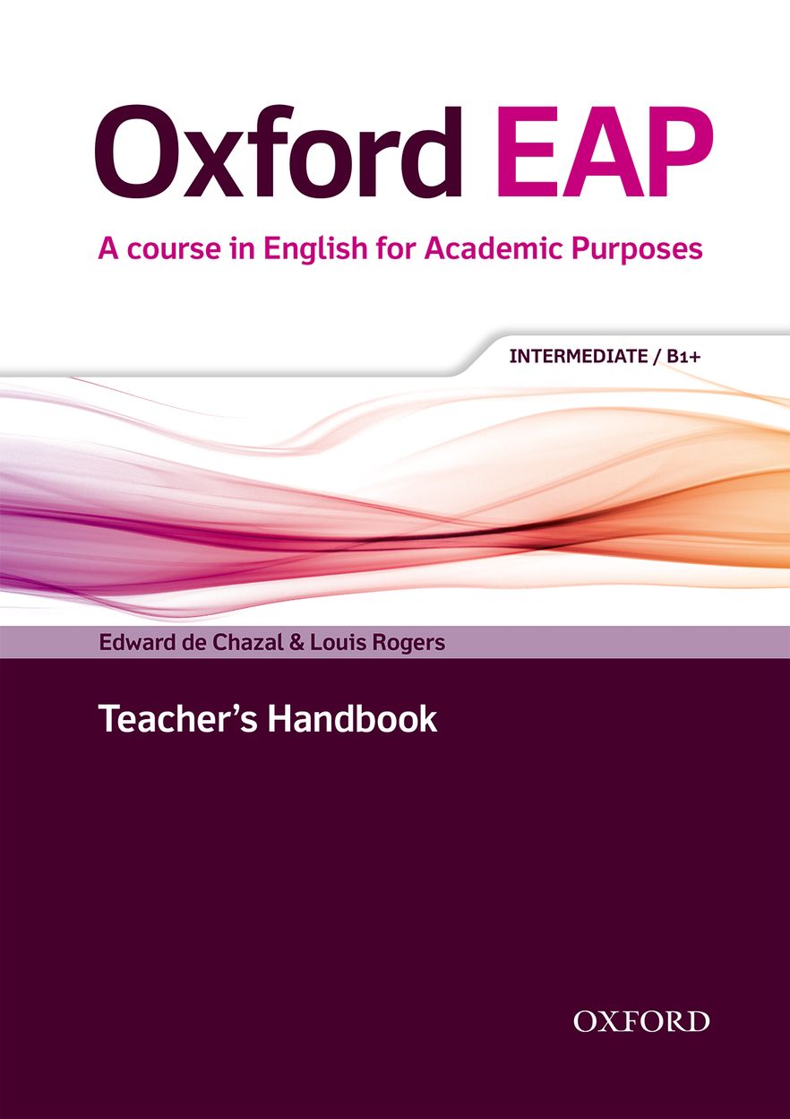 Oxford EAP B1+ Teacher's Book, DVD, and Audio CD Pack