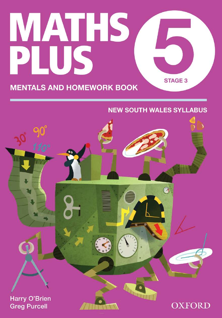Maths Plus NSW Aus Curriculum Ed Mentals & Homework Book 5 Revised Ed 2016