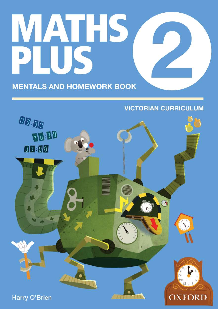 Maths Plus VIC Aus Curriculum Edition Mentals & Homework Book 2 2016