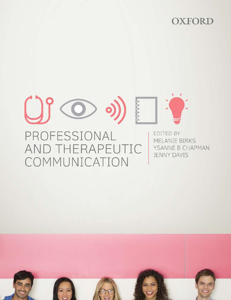 Professional and Therapeutic Communication eBook