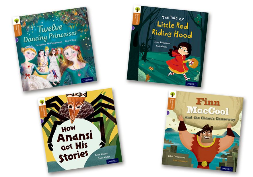 Oxford Reading Tree Traditional Tales Level 8 Pack of 4