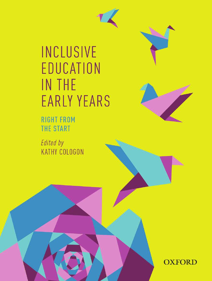 Inclusive Education in the Early Years eBook