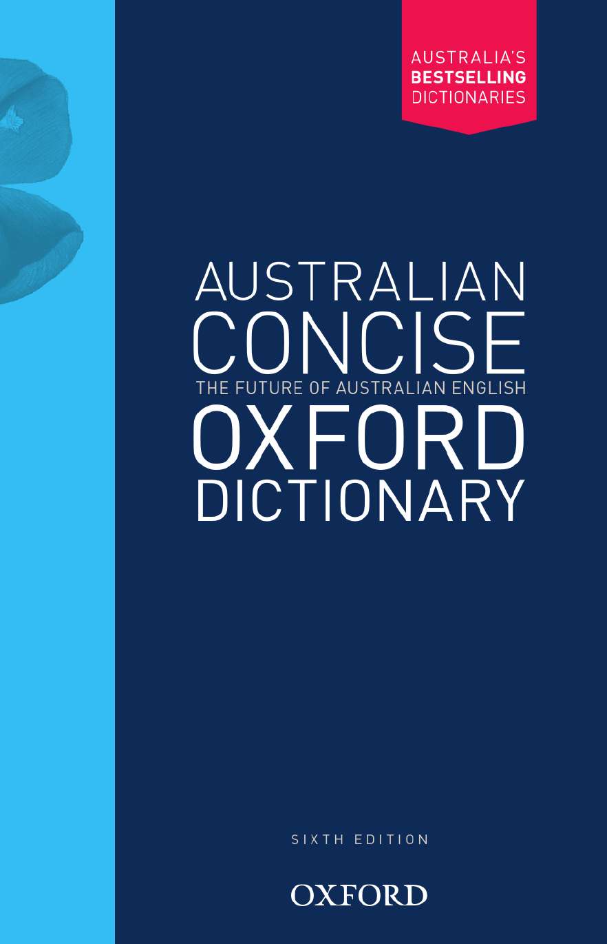 Australian Concise Oxford Dictionary