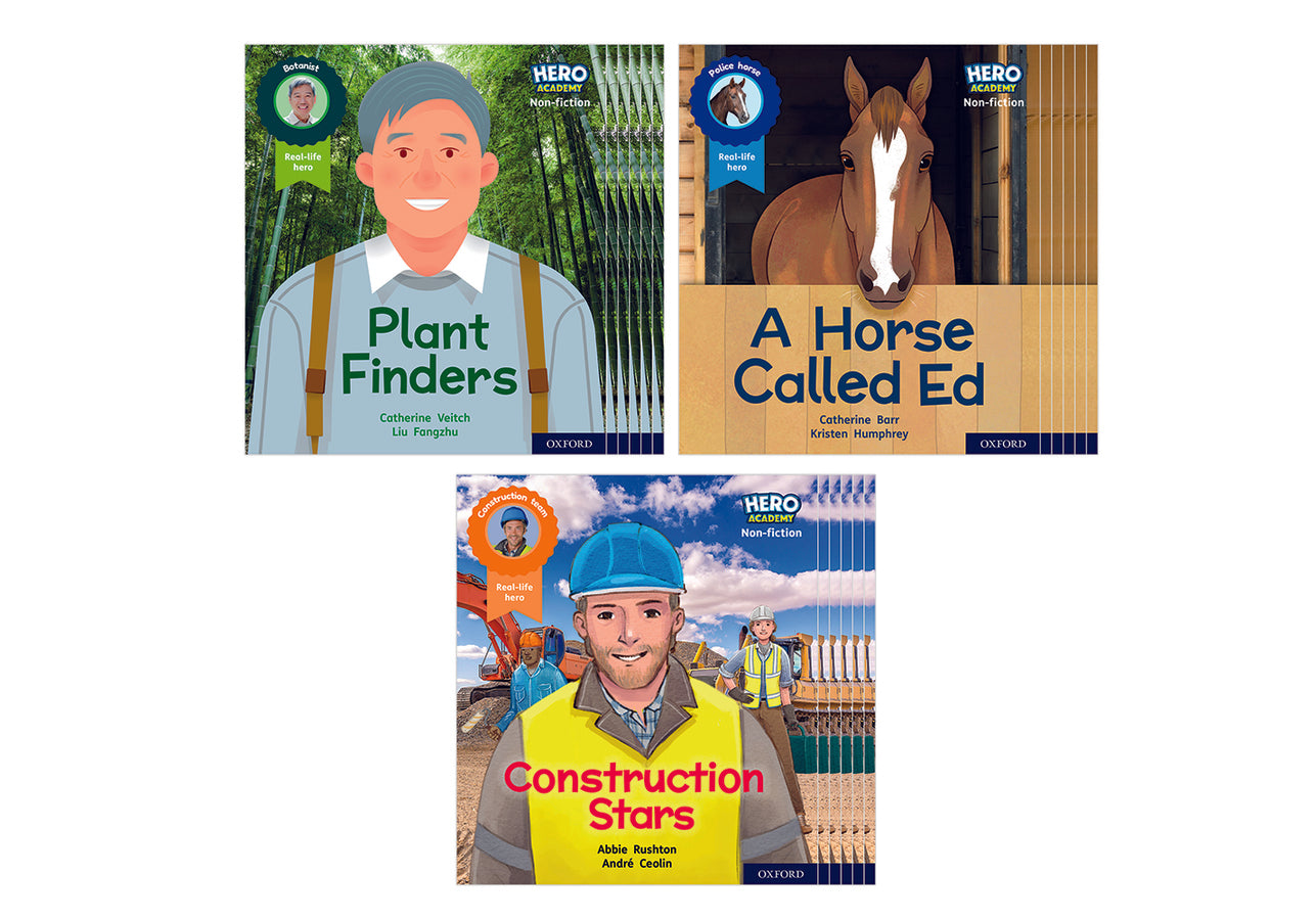 Hero Academy Non-fiction: Oxford Level 6, Orange Book Band Class Pack