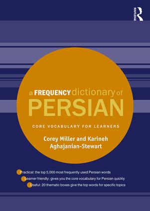 A Frequency Dictionary of Persian