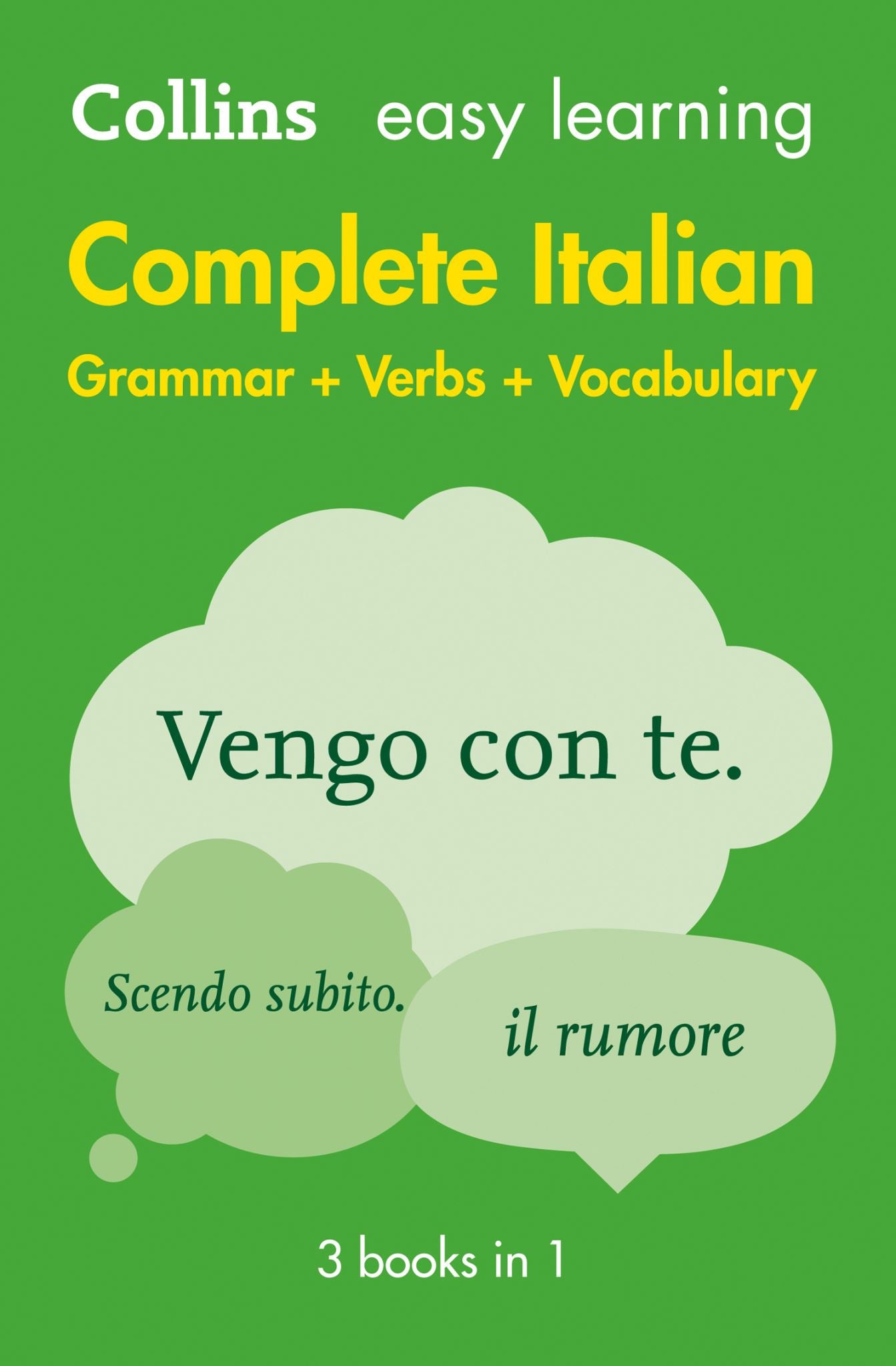 Collins Easy Learning Complete Italian Grammar, Verbs and Vocabulary (3 Books In