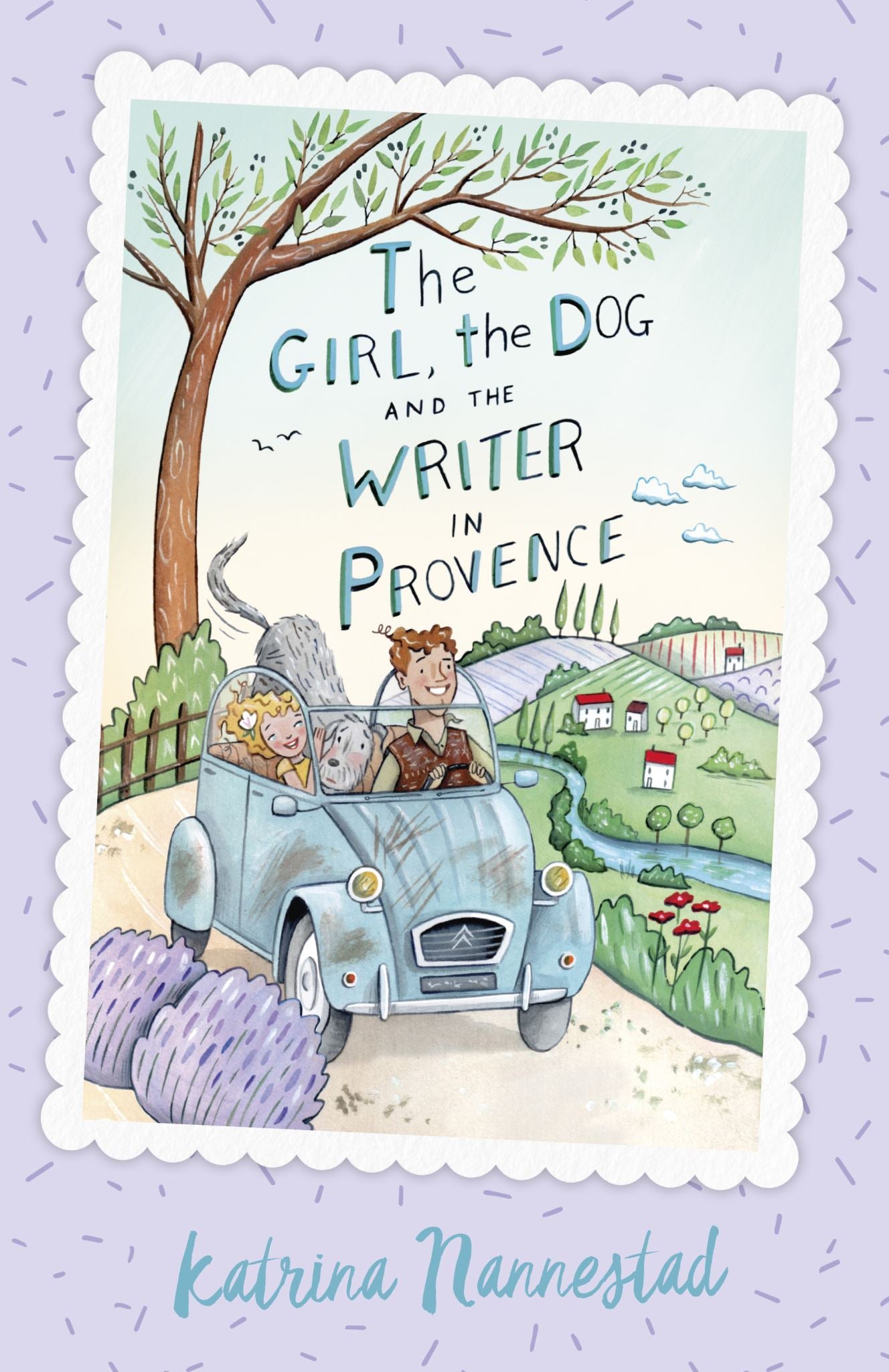 The Girl, the Dog and the Writer in Provence (The Girl, the Dog and the Writer,