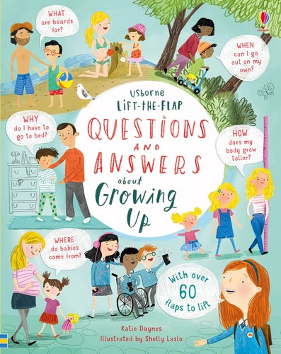 Lift-the-Flap Questions & Answers about Growing Up