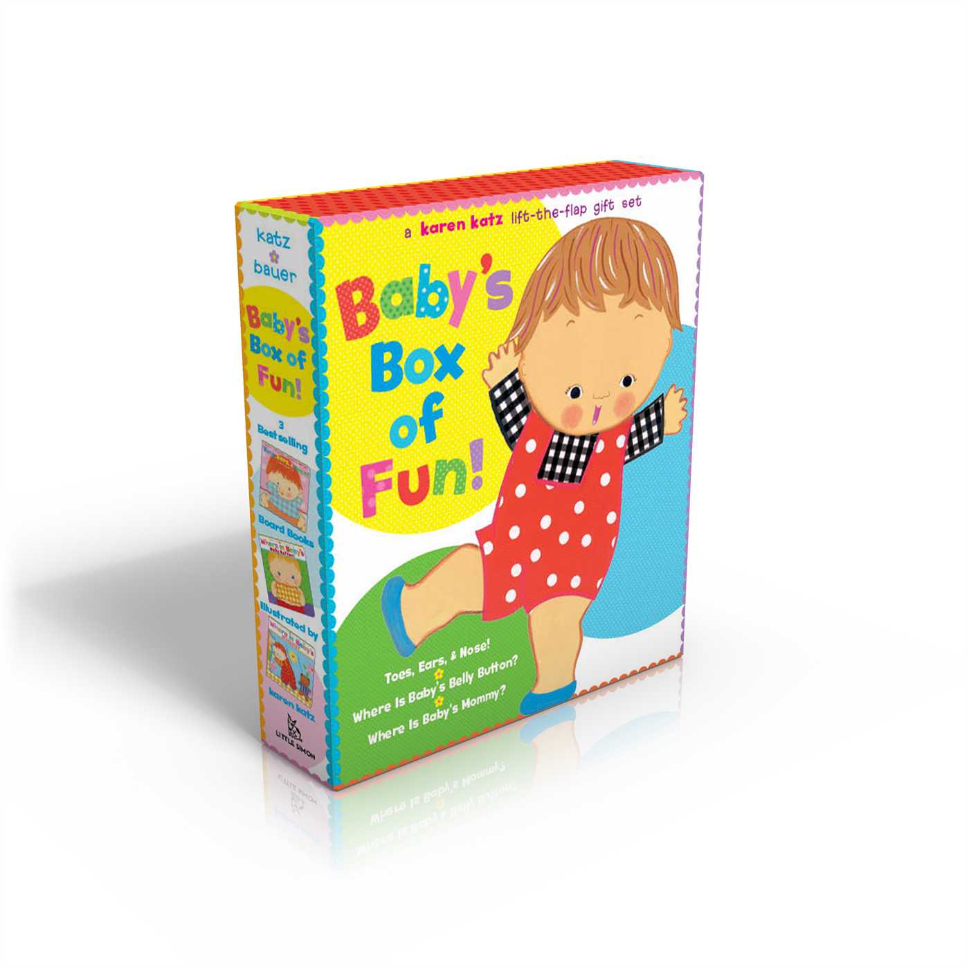Baby's Box of Fun: A Karen Katz Lift-the-Flap Gift Set: Where Is Baby's Bellybut