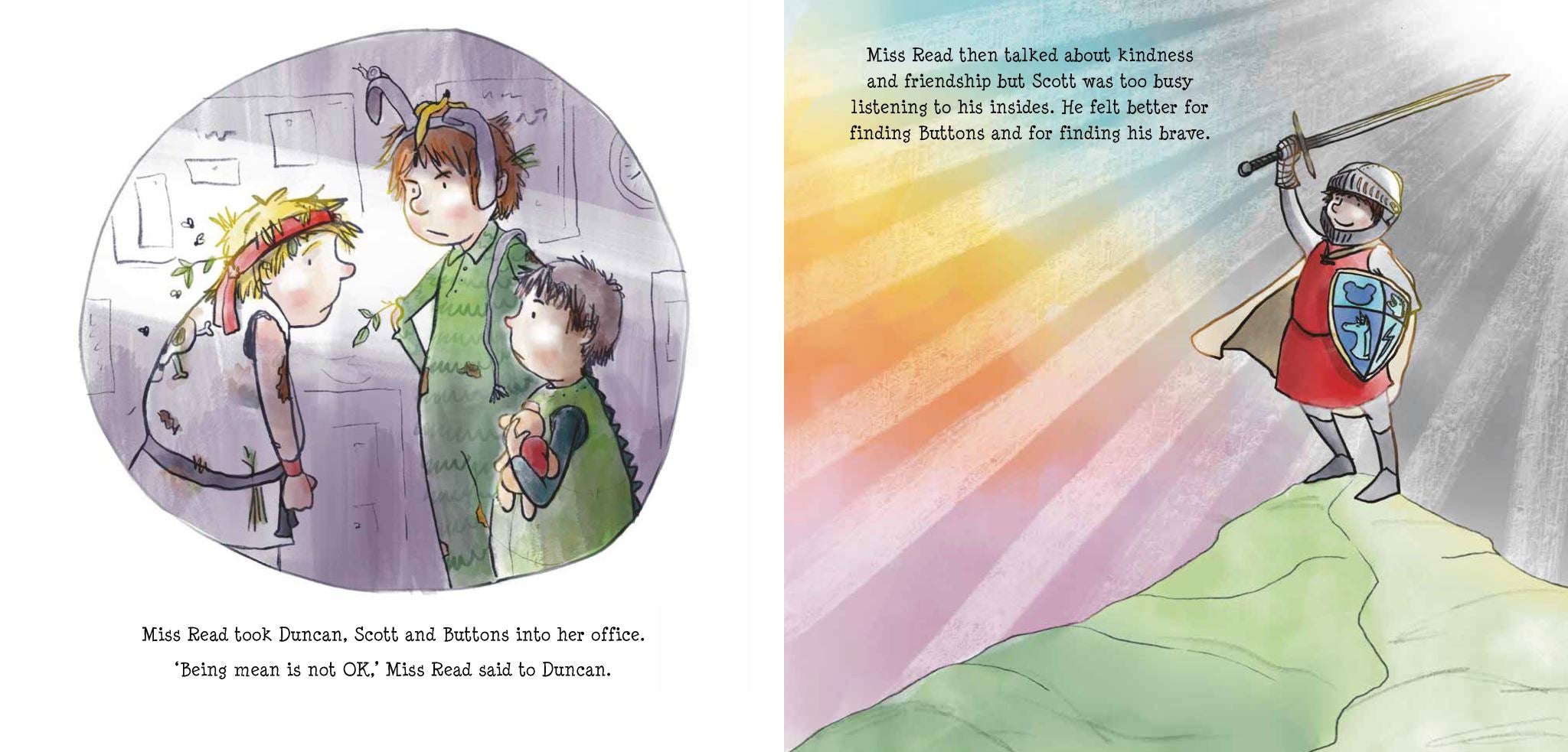 A Boy, His Bear and a Bully