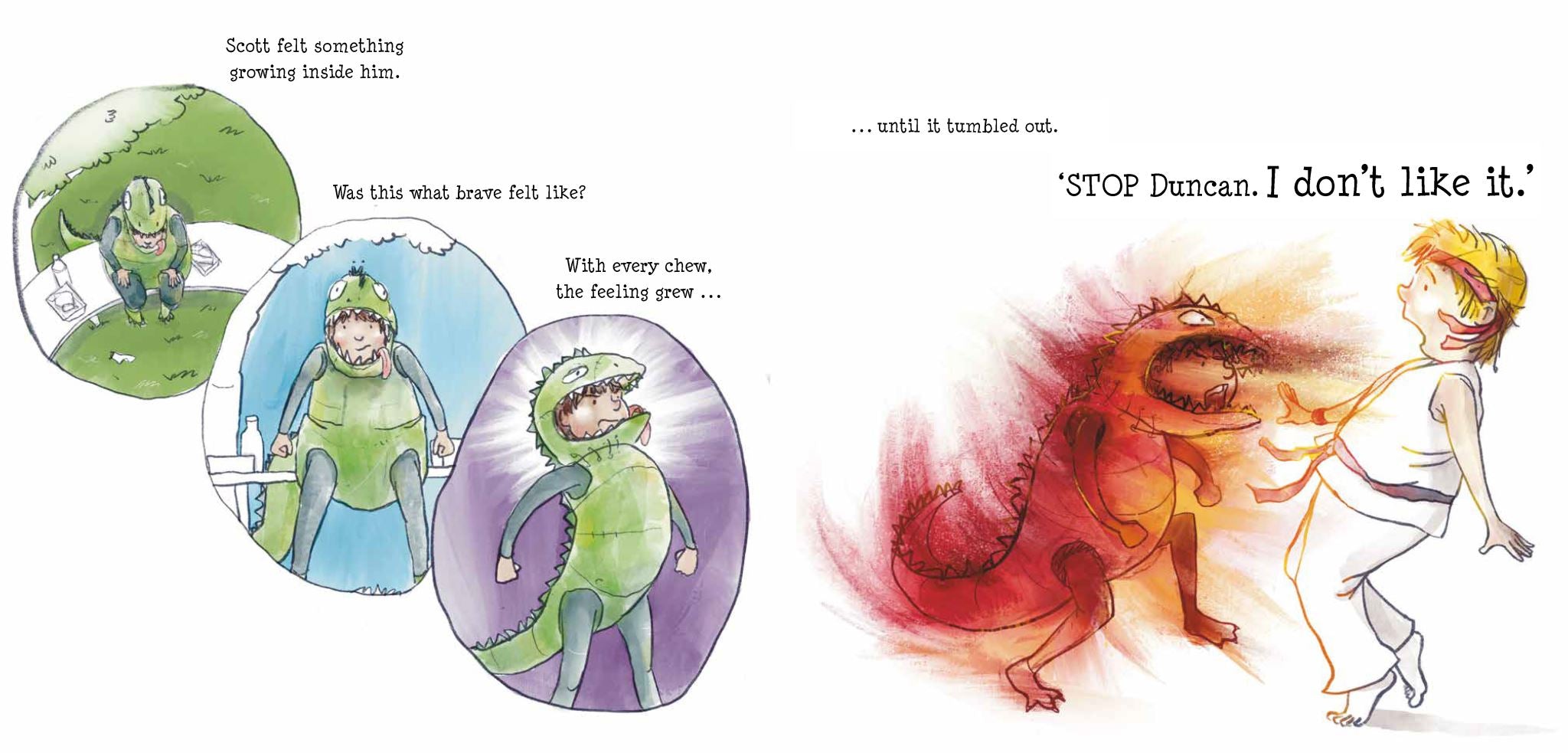 A Boy, His Bear and a Bully