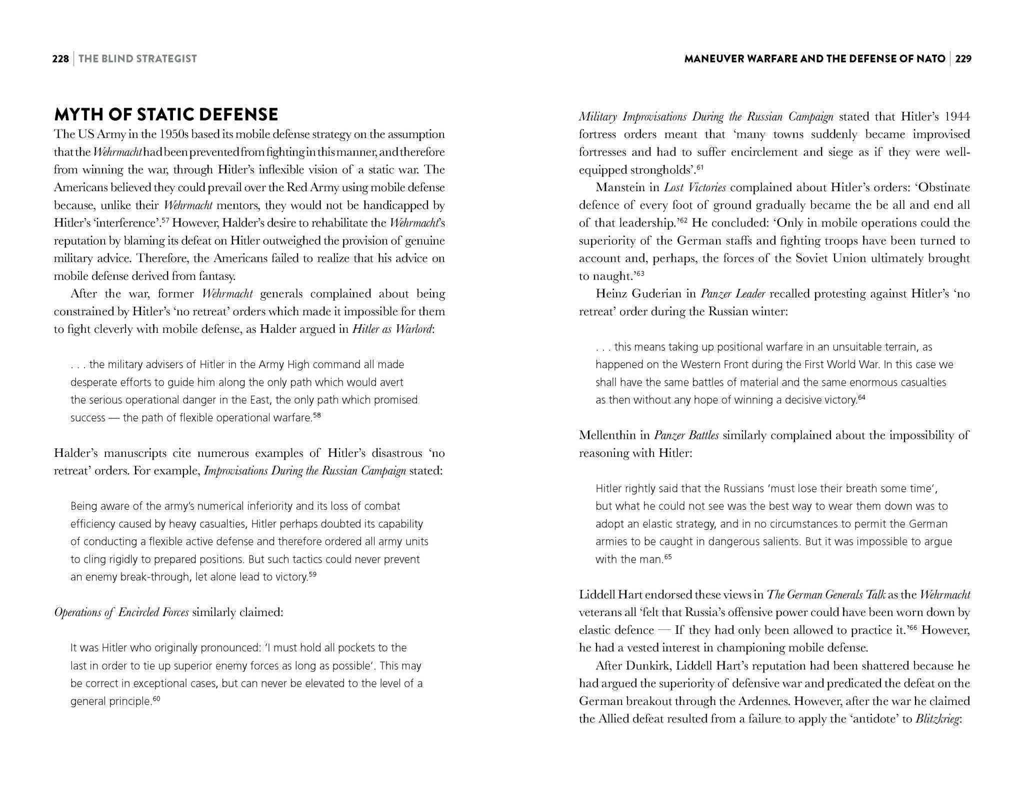 The Blind Strategist