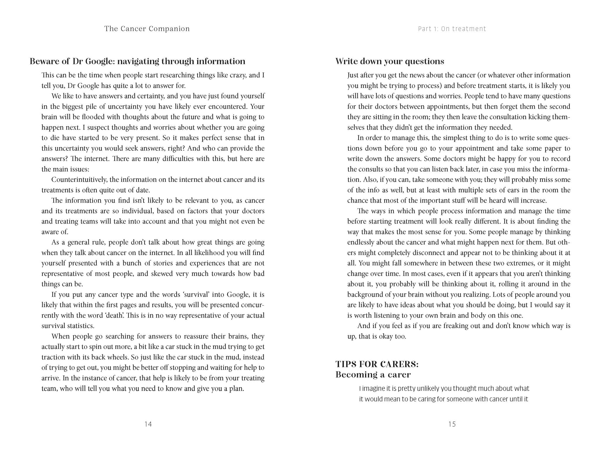 The Cancer Companion