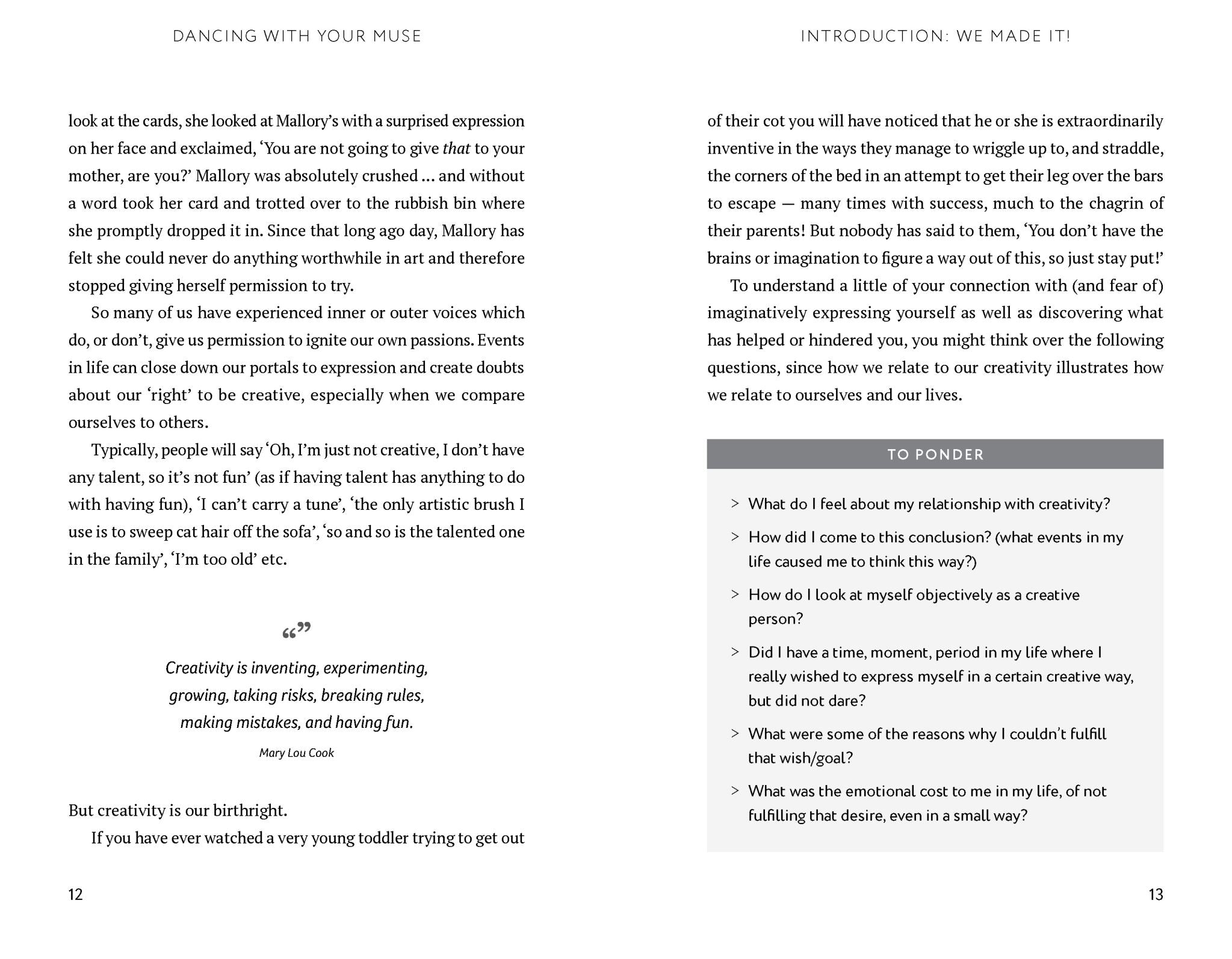 Dancing with Your Muse