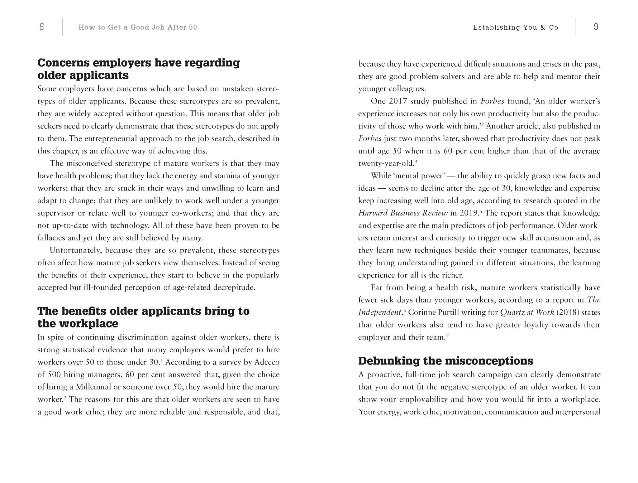 How to Get a Good Job After 50