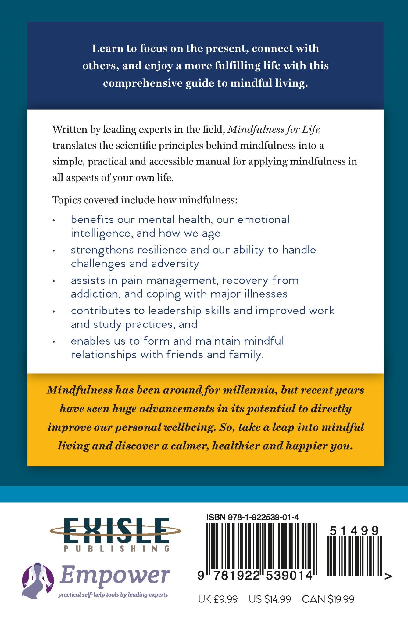 Mindfulness for Life