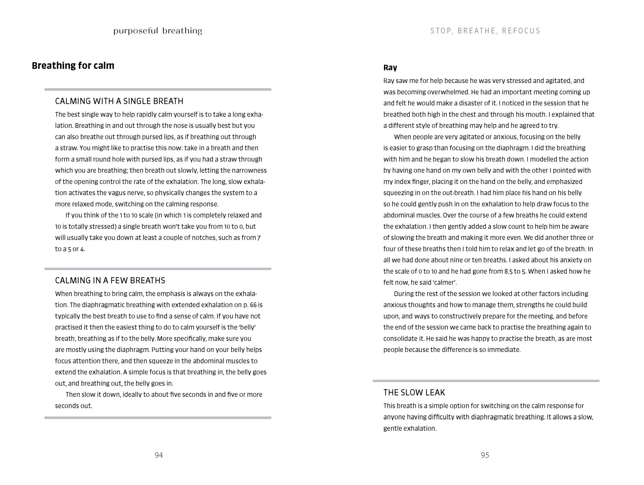 Purposeful Breathing