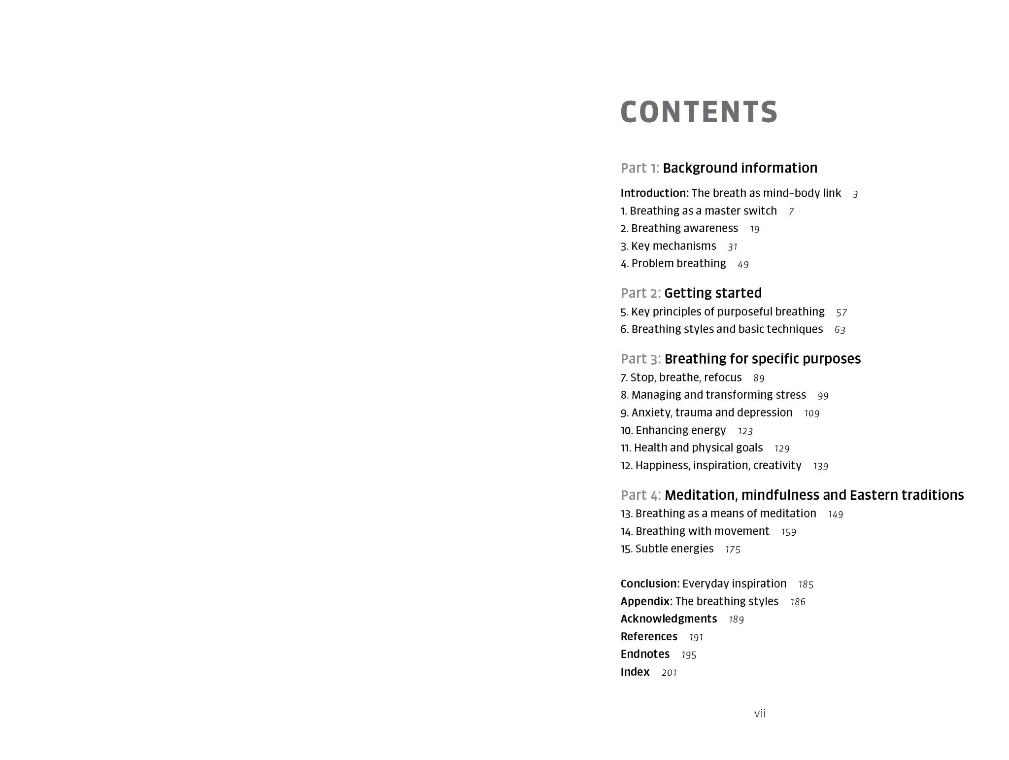 Purposeful Breathing