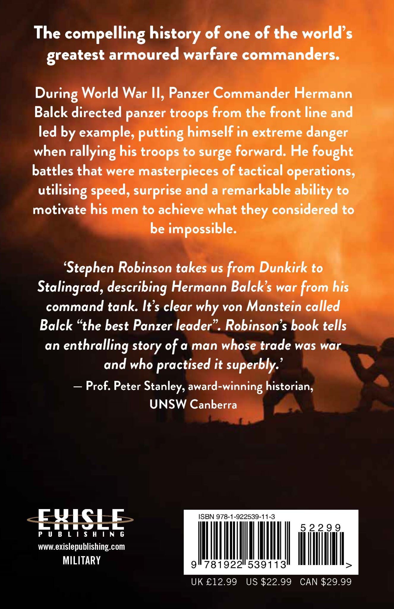 Panzer Commander Hermann Balck