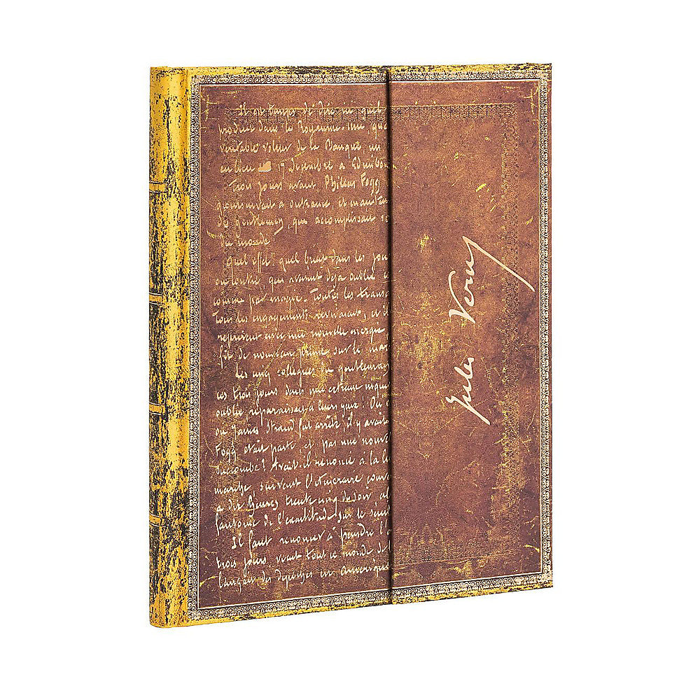 Verne, Around the World Lined Hardcover Journal