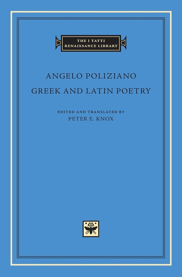 Greek and Latin Poetry