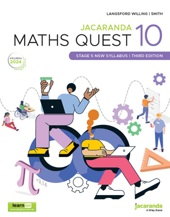 Jacaranda Maths Quest 10 Stage 5 NSW Syllabus, 3e learnON and print