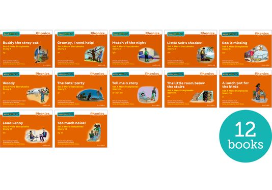 Read Write Inc. Phonics: Orange Set 4 More Storybooks Pack of 12