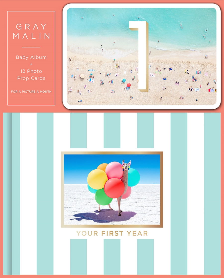 Gray Malin: Baby Album and 12 Photo Prop Cards Boxed Set