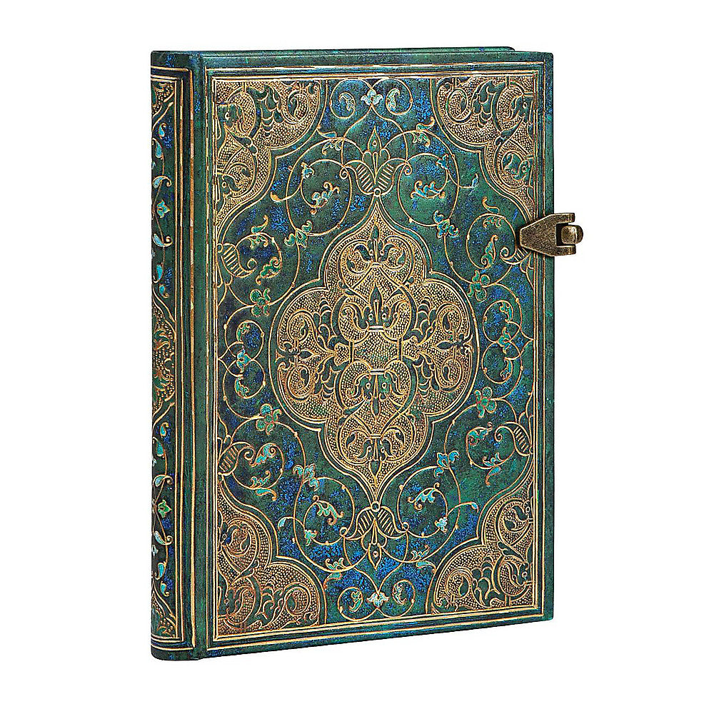 Turquoise Chronicles Mini Lined Hardcover Journal
