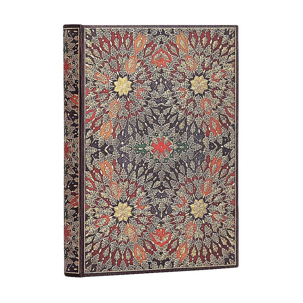Fire Flowers Unlined Hardcover Journal