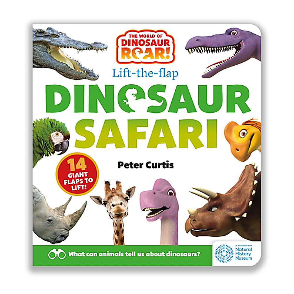 The World of Dinosaur Roar!: Dinosaur Safari: A Lift-the-Flap Book