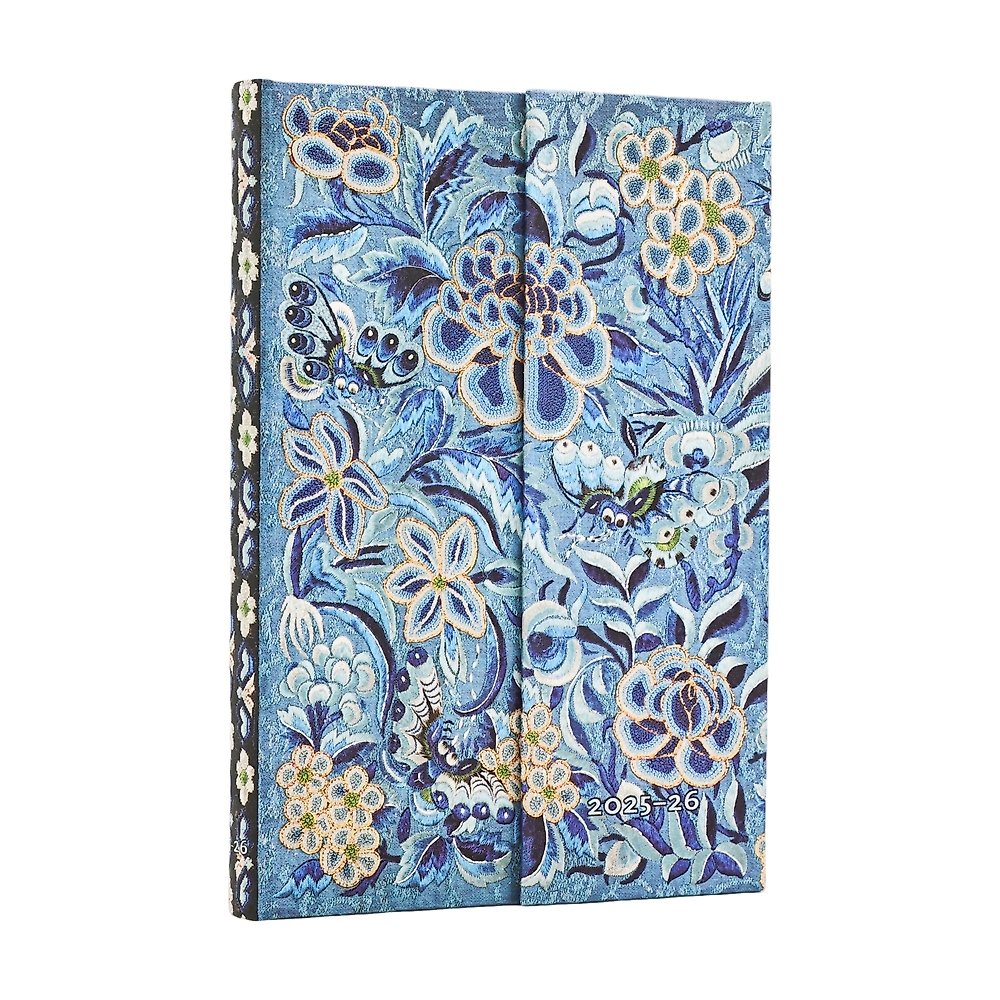 2026 Blue Willow (Celebrate Hanfu) Mini 18-month Horizontal Hardcover Flexi Dayp