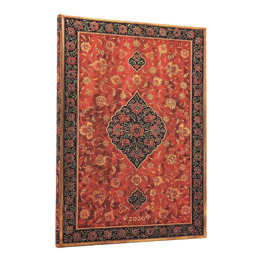 2026 Layla (Persian Poetry) Grande 12-month Vertical Hardcover Flexi Dayplanner