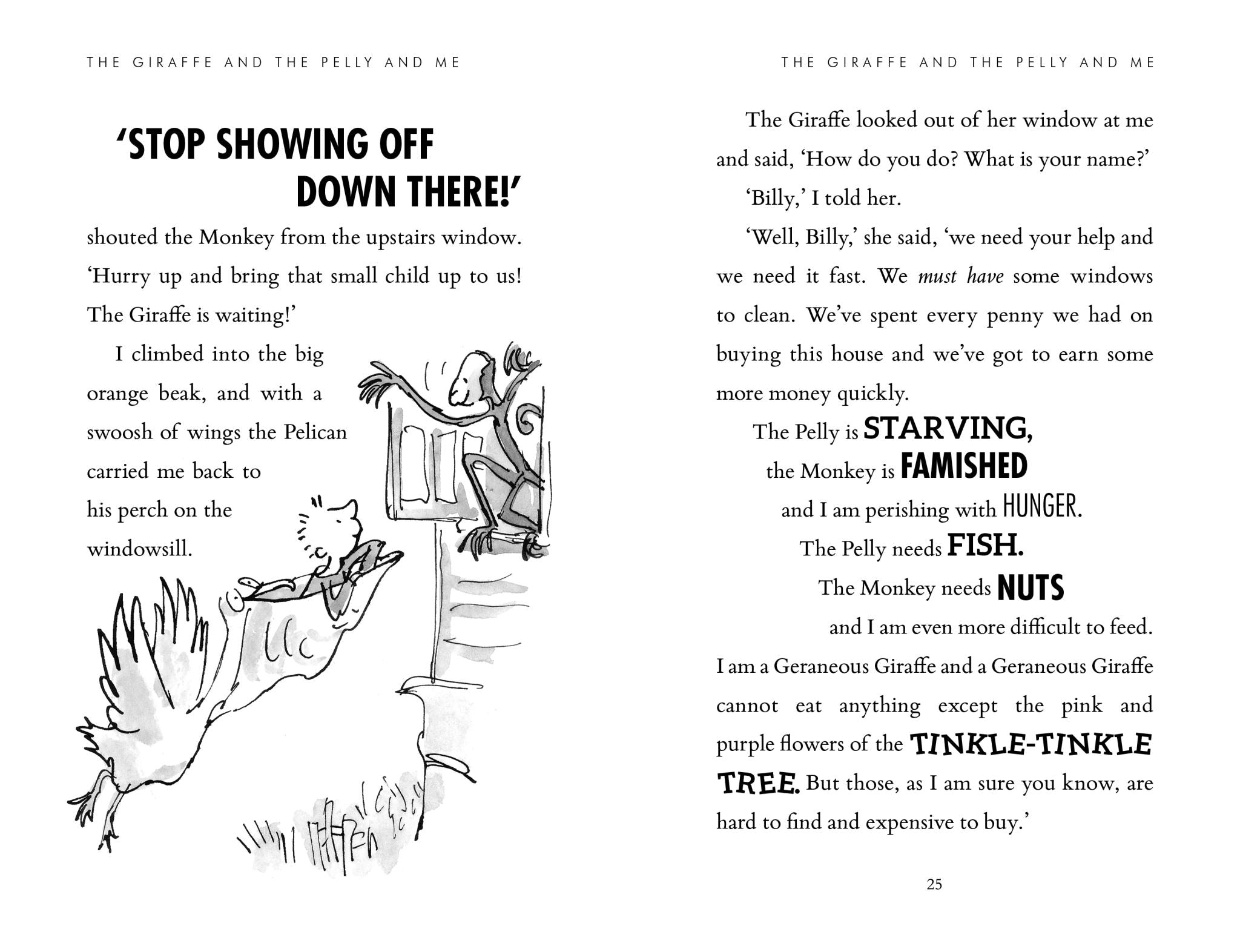 The Giraffe and the Pelly and Me