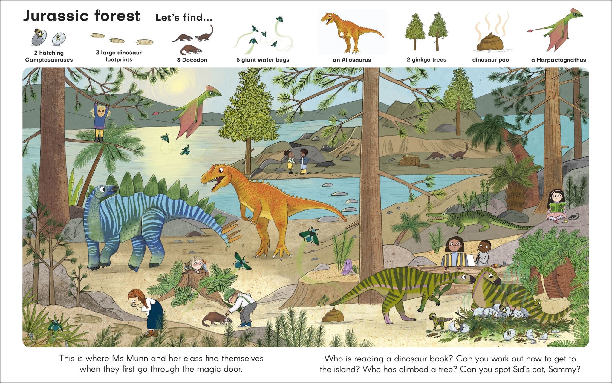Find My Favourite Things Dinosaurs