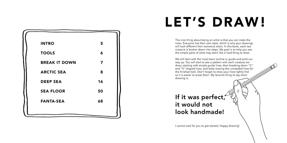 Under the Sea: How to Draw Books for Kids with Dolphins, Mermaids, and Ocean Ani