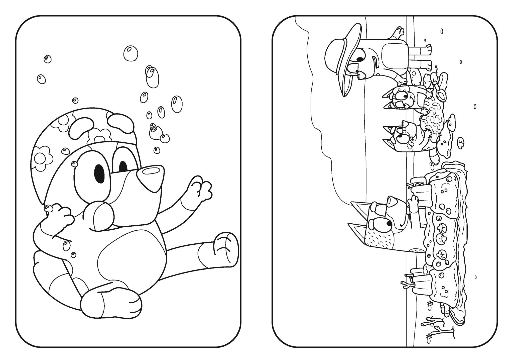 Bluey: Super Mega Colouring Book