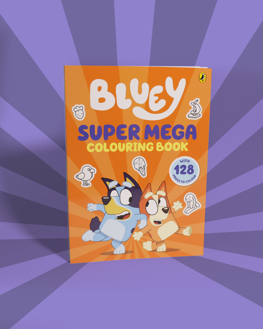Bluey: Super Mega Colouring Book