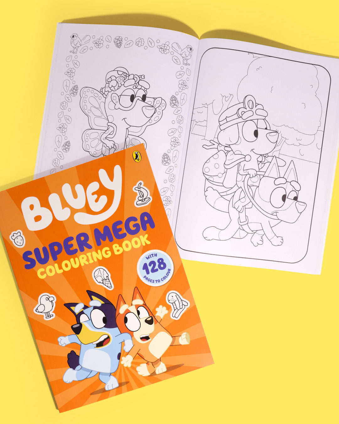 Bluey: Super Mega Colouring Book