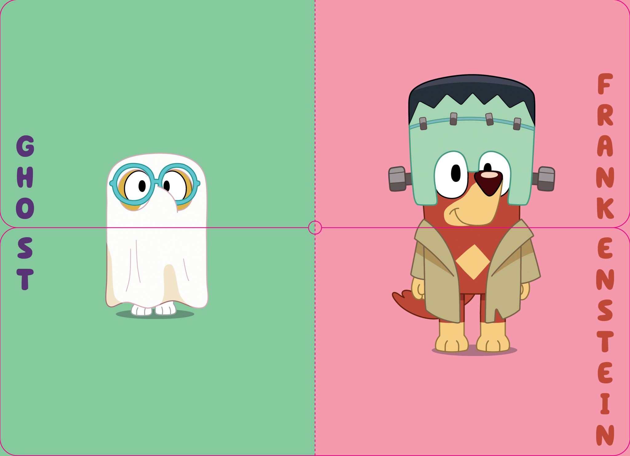 Bluey: Bluey's Halloween Mix-and-Match