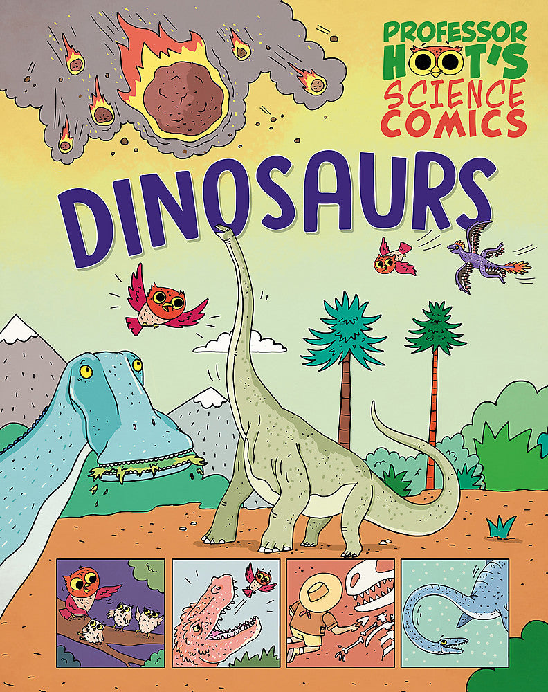 Professor Hoot's Science Comics: Dinosaurs