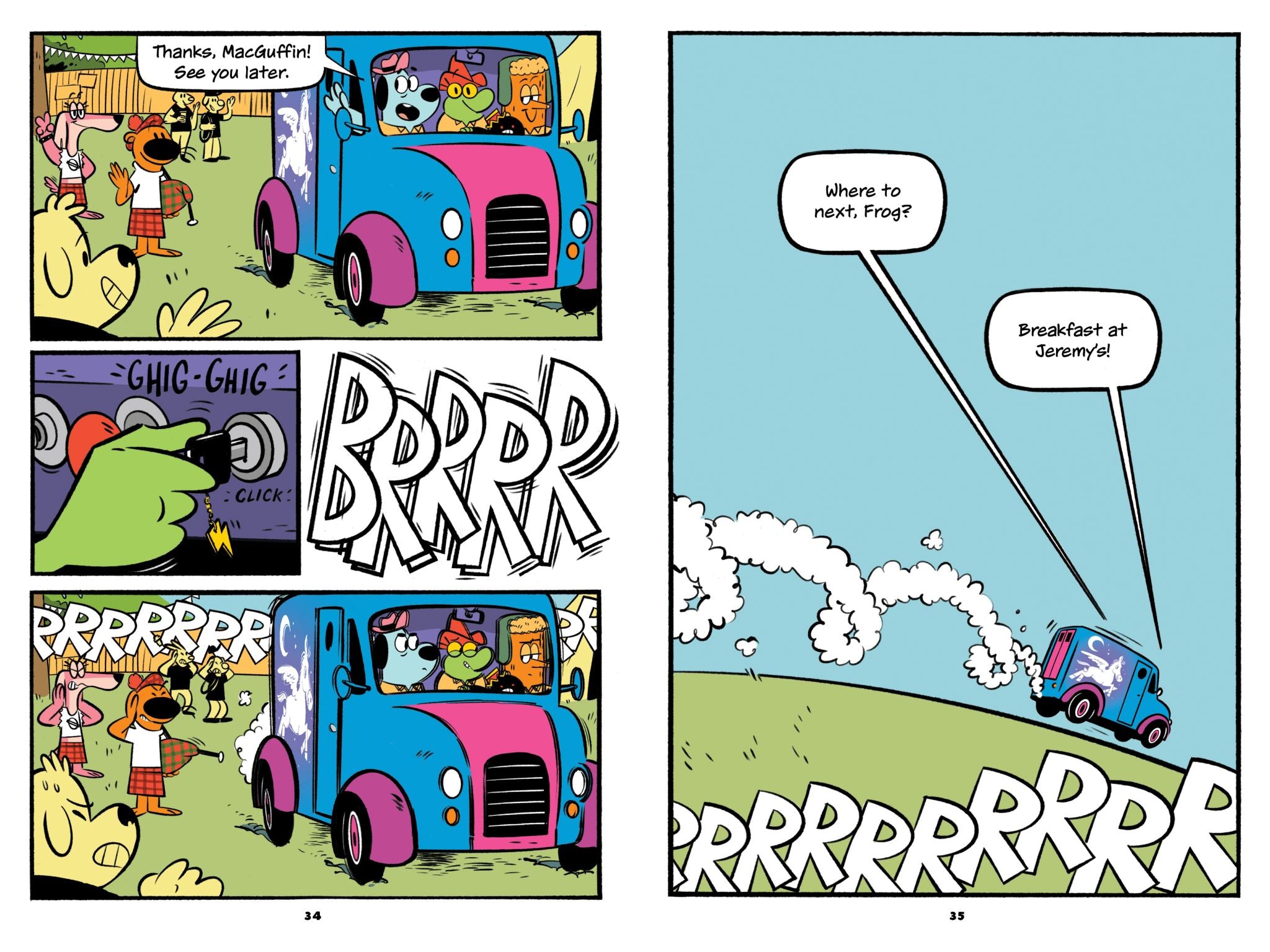 Frog, Log and Dave A Brush with Evil