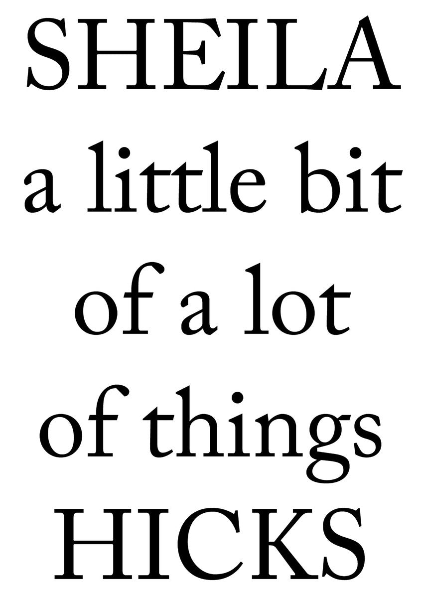 Sheila Hicks (Bilingual edition)