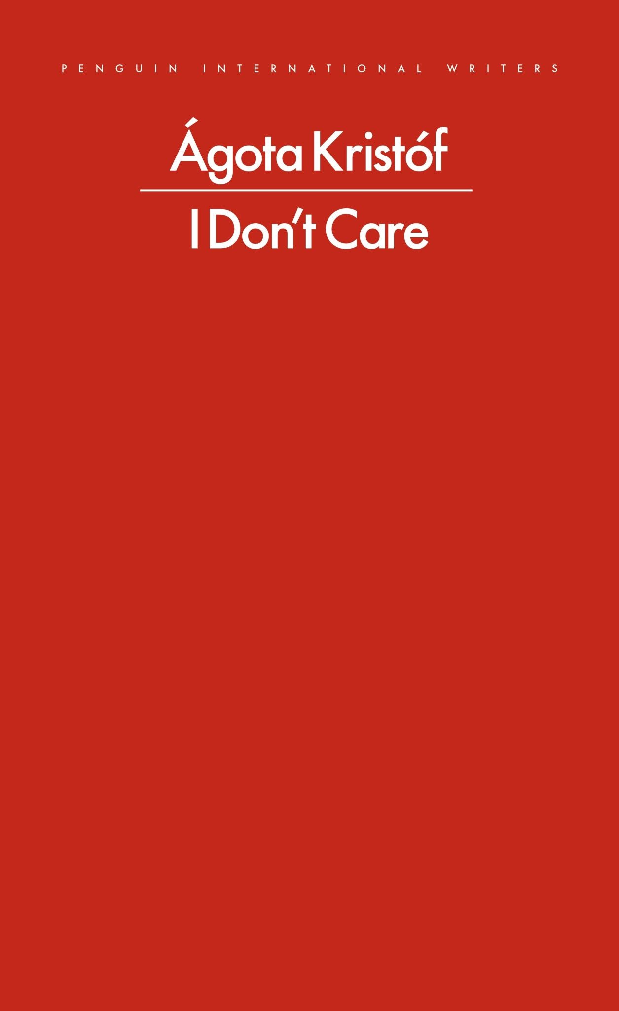 I Don't Care