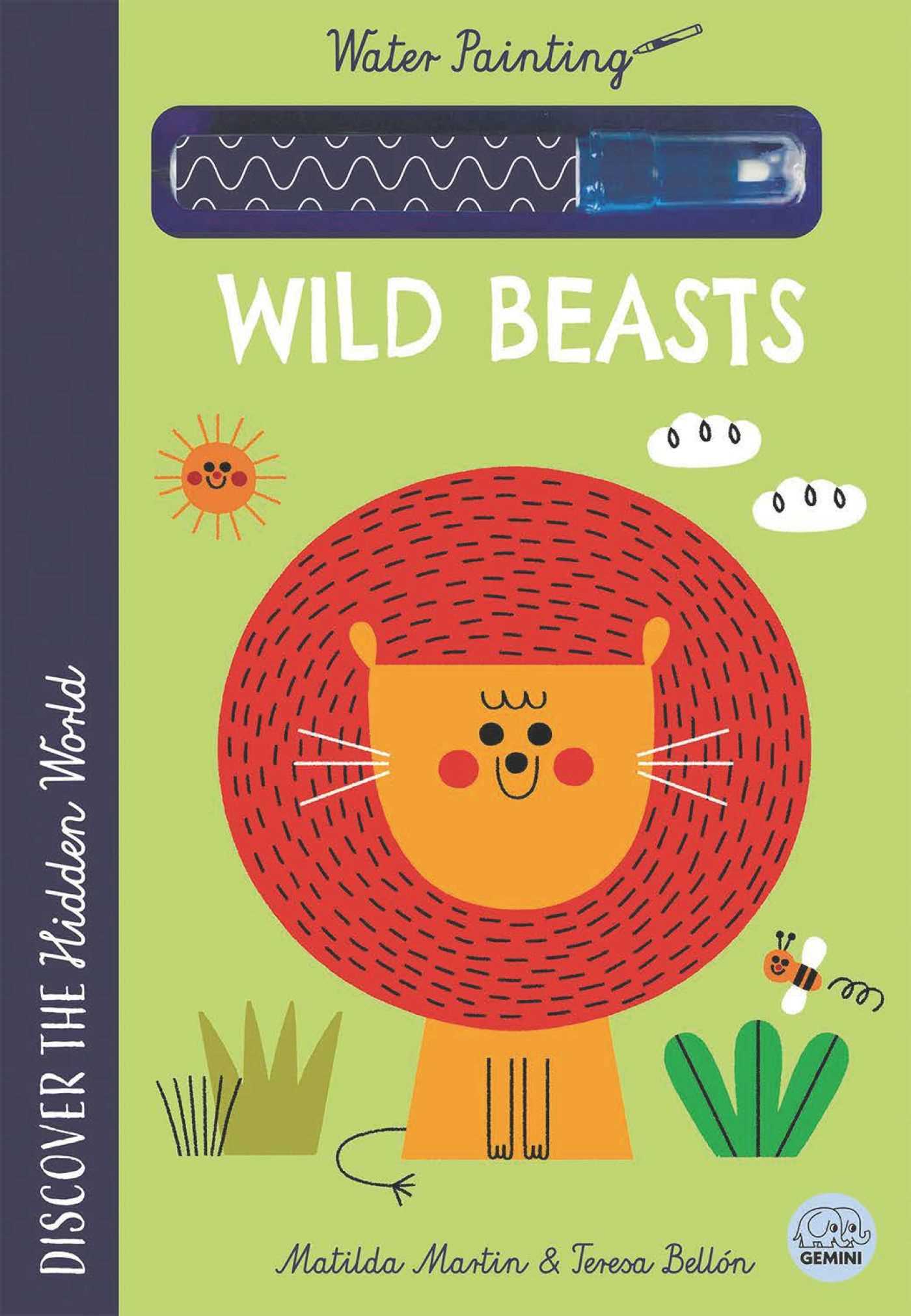 Hidden World - Water Painting Wild Beasts