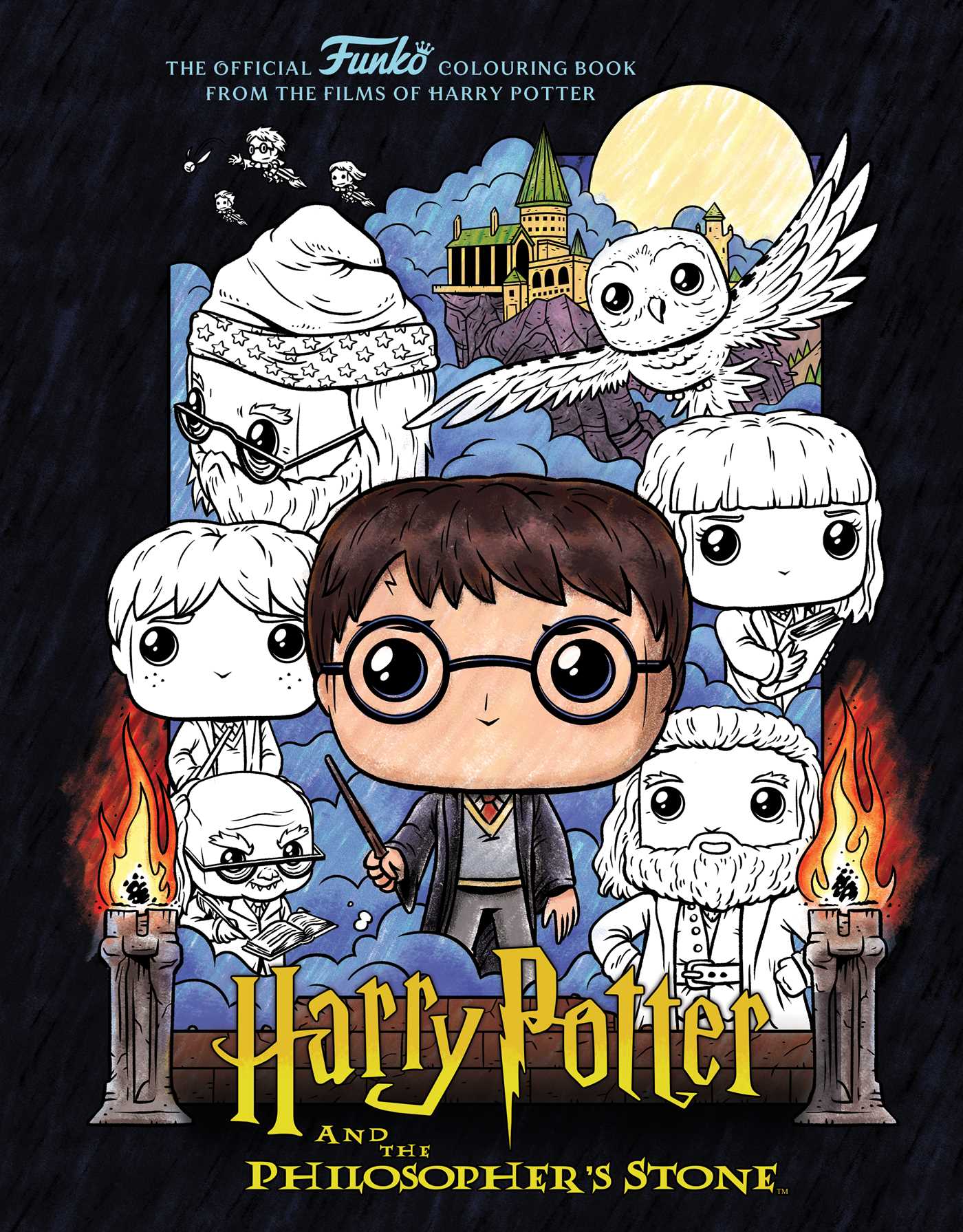 Funko Pop! Harry Potter Philosopher's Stone Colouring Book