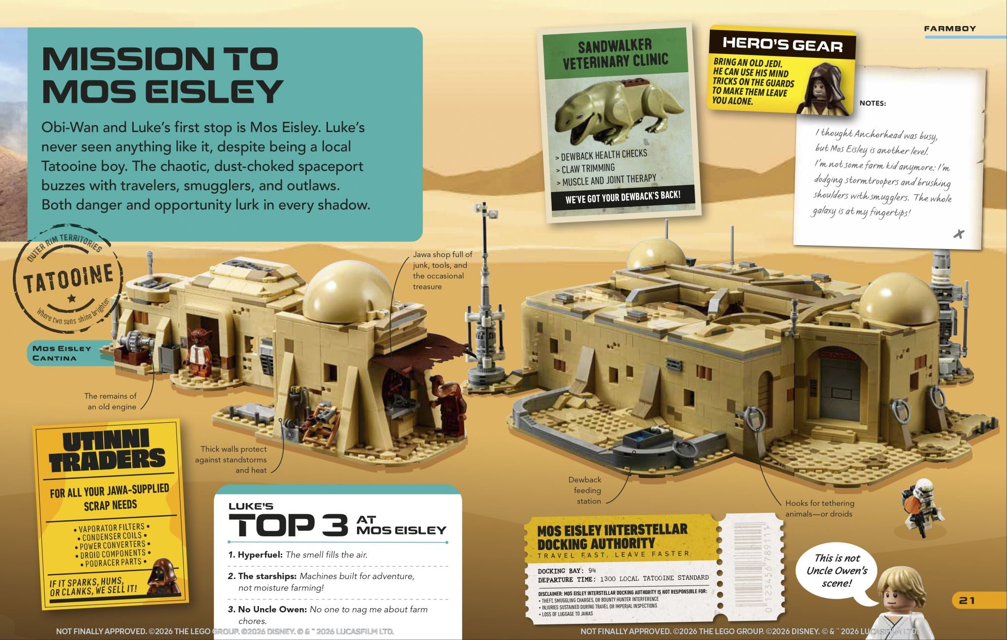 LEGO Star Wars Luke Skywalker's Galactic Adventures