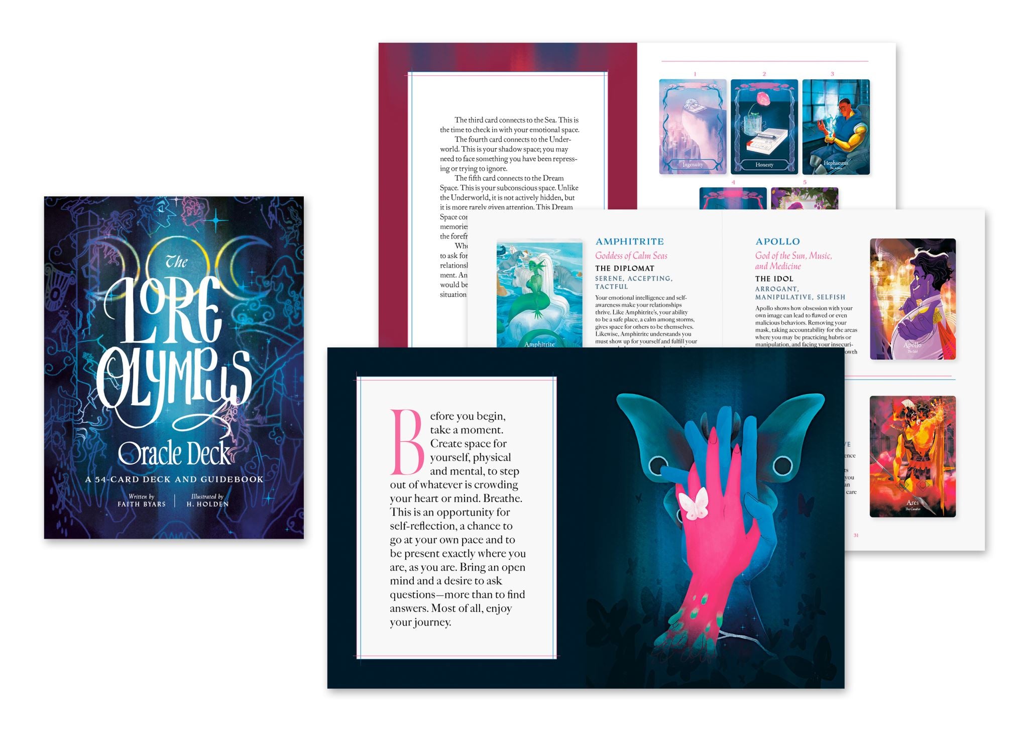 The Lore Olympus Oracle Deck
