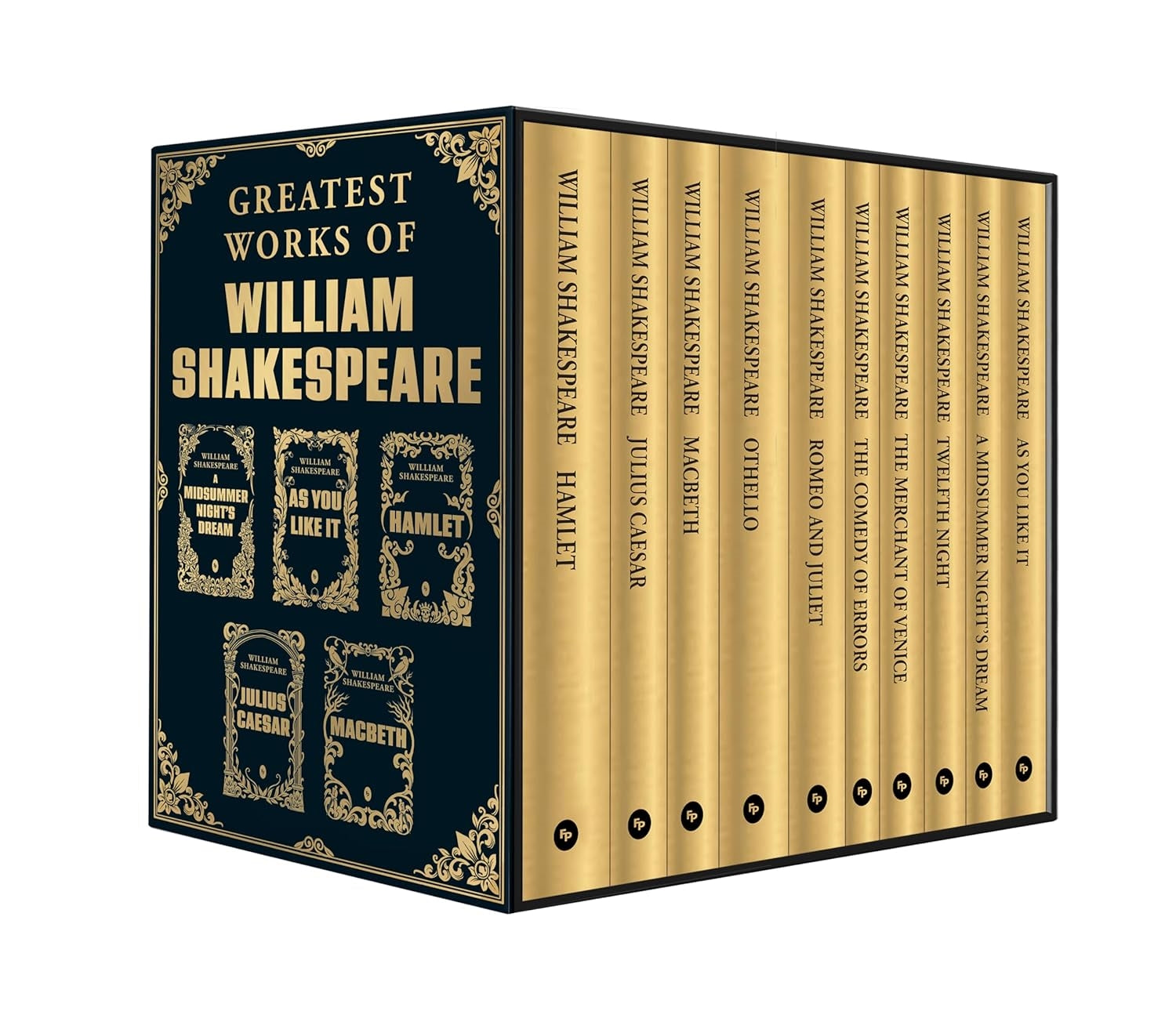 Greatest Works of William Shakespeare (Boxed Set of 10)