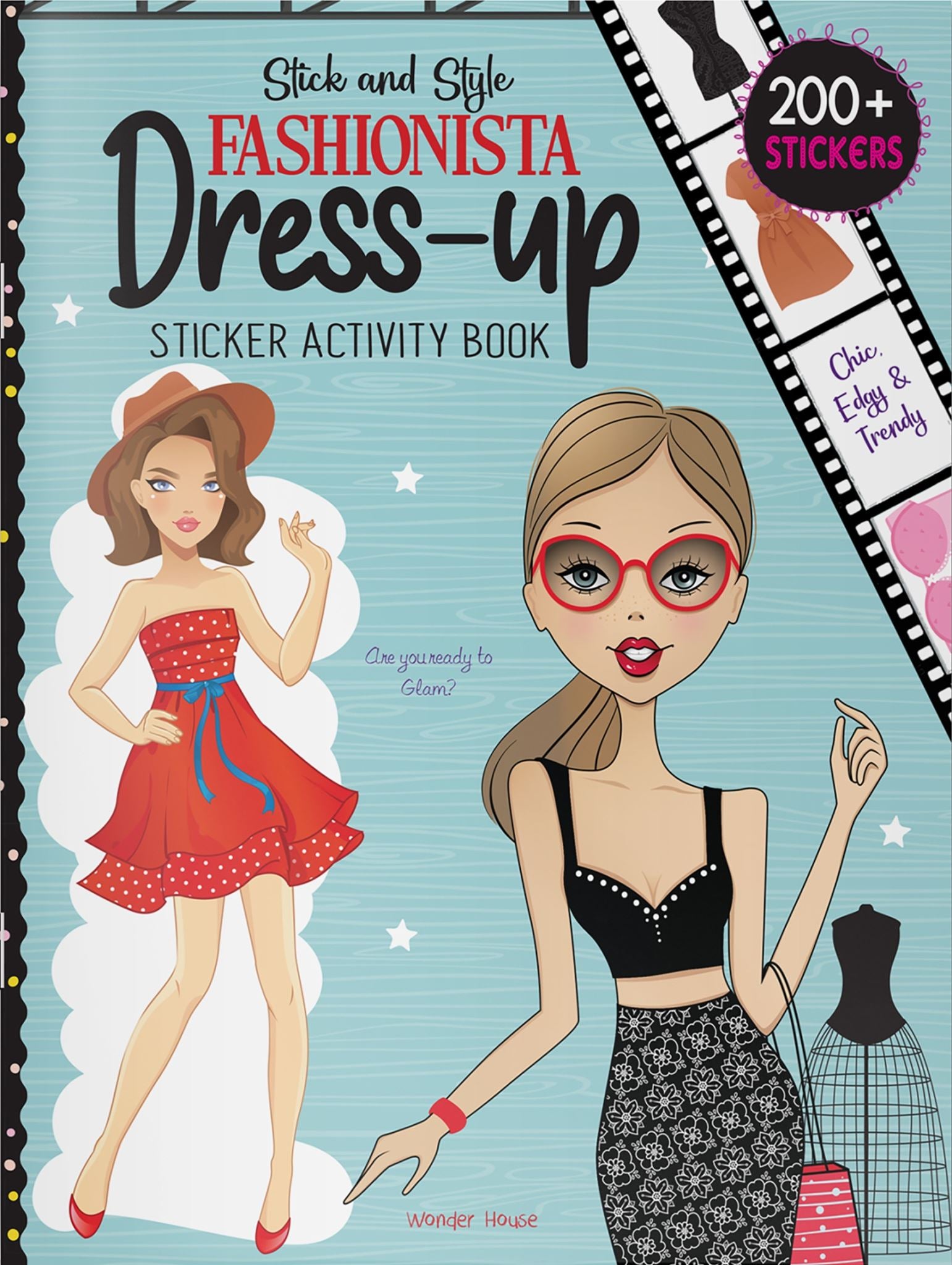 Stick and Style - Fashionista Dress-up (Sticker Activity Book)